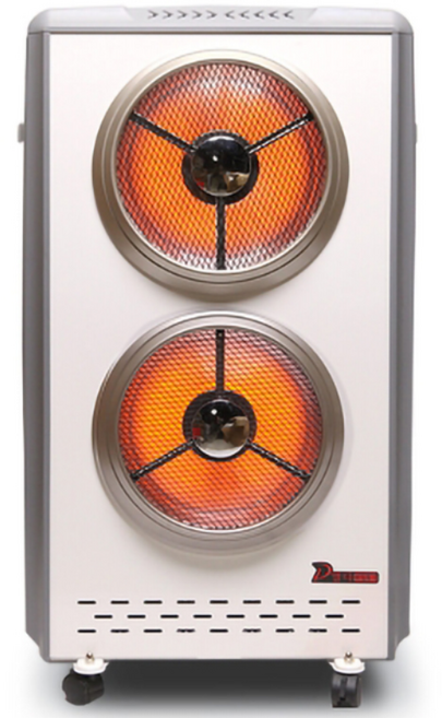 엘디 하이라이트 이동식 리모컨 2구 온풍히터 MR-2000/4구 MR-4000, 2구 MR-2000