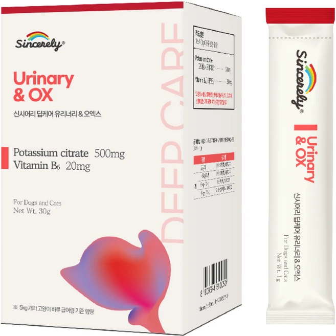 신시어리 반려동물 딥케어 영양제, 30g, 유리너리, 1개 - 쿠팡