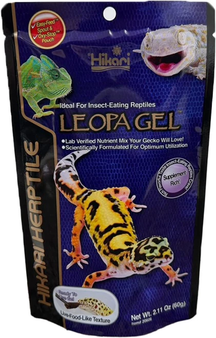 히카리 레오파드겔 60g 레오파드게코 전용사료 슈퍼푸드, 1개 - 쿠팡