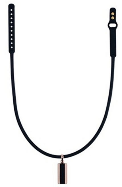 클라비스 헤라 건강목걸이 근육통완화 의료기기 네오디뮴, 블랙, 로즈골드, 1개