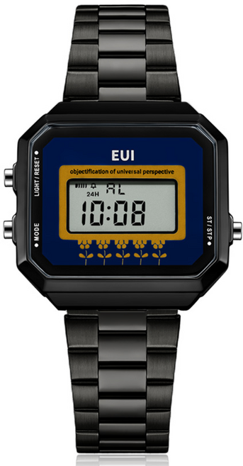 EUI 공용 메탈 전자 디지털 손목시계 12종