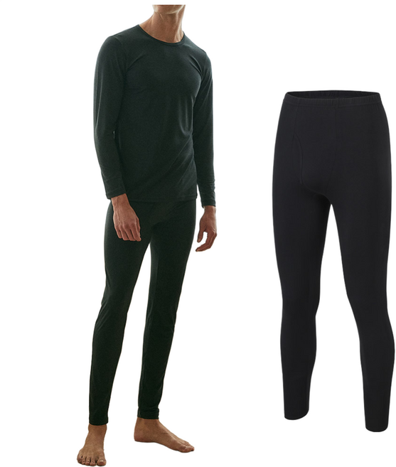 BYC 남자 내복 하의 따뜻한 면 스판 하의 타이즈 히트텍