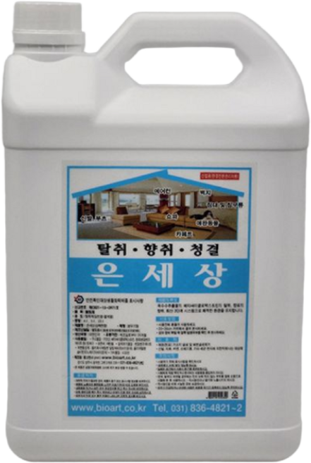 은세상 피톤치드 탈취 4L, 1개