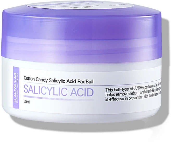 얼라이브랩 코튼 캔디 살리실산 패드볼 50ml, 1개입, 1개 - 쿠팡