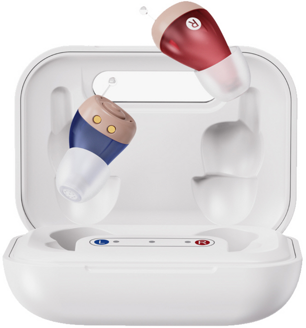 한국 식약처 의료기기인증 완료된 믿을수있는 보청기 깨끗하게 잘들리는 피스넷 히어링 보청기, 1개