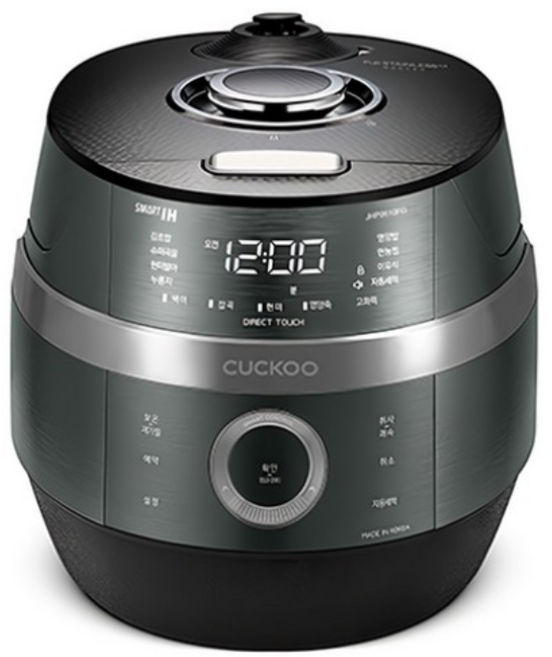 쿠쿠 IH 전기압력밥솥 6인용, CRP-JHP0610FG, 메탈릭그린