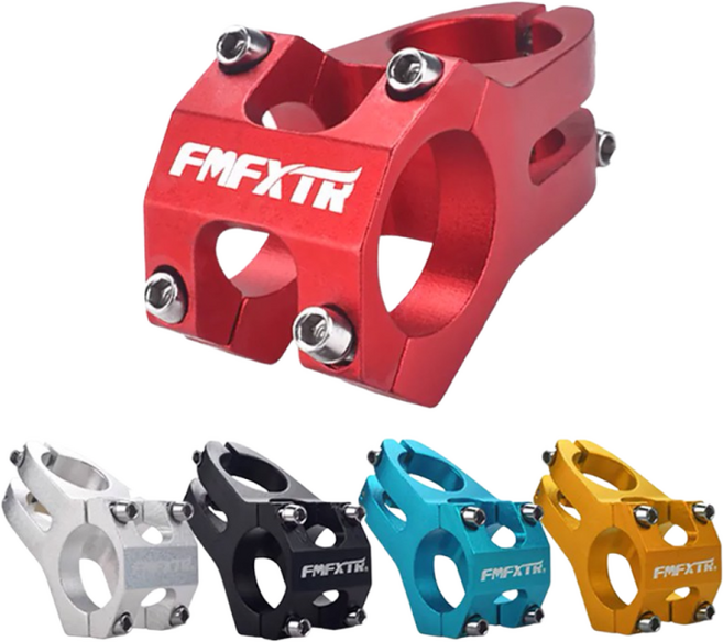 FMFXTR MTB 주먹 31.8mm 오버사이즈 숏 스템 45mm, 블랙, 1개