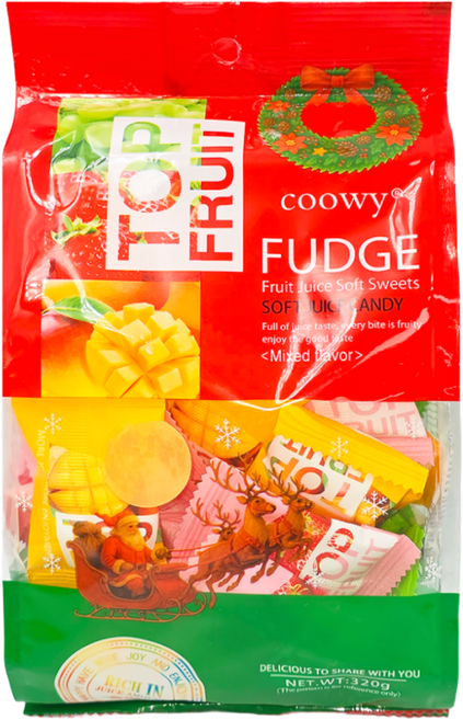 coowy 쿠위 탑젤리 3종믹스젤리, 1개, 320g