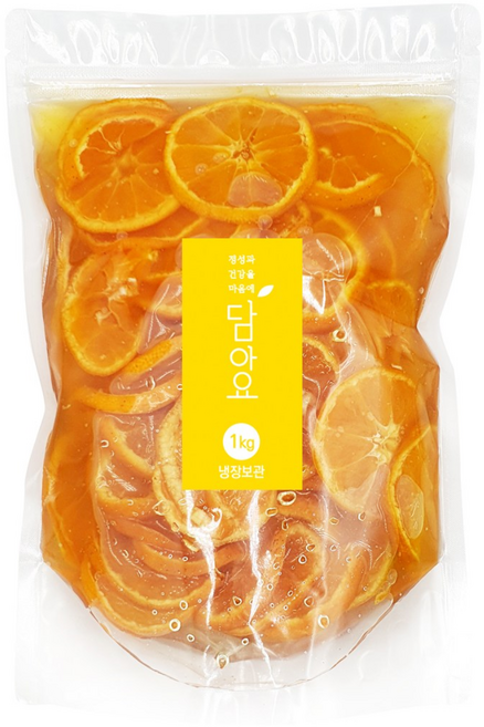 담아요 수제 귤청(정백당), 1개, 1개입, 1kg