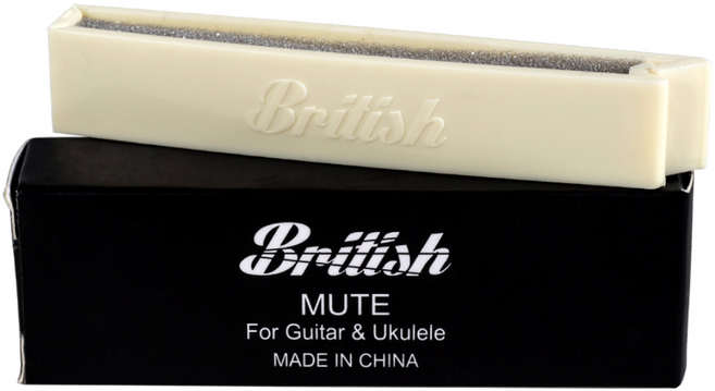 브리티시 뮤트 British / 통기타 약음기, 1개