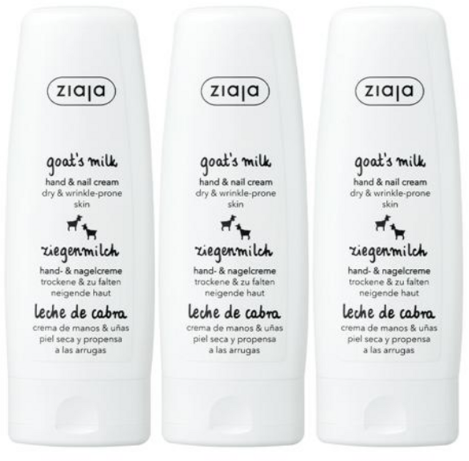 5위 - 지아자 고드밀크 핸드 앤 네일크림, 80ml, 3개