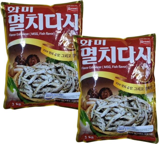 화미 멸치다시, 2kg, 2개