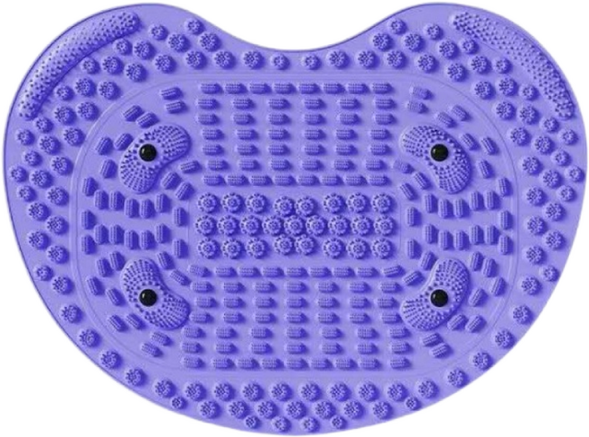 발지압판 발바닥 지압판 지압매트 마사지보드 대형, 지압판 퍼플, 1개
