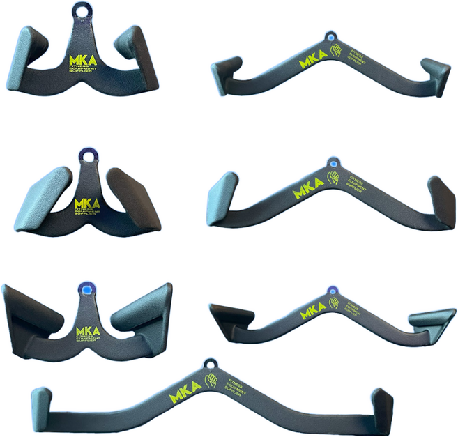 맥그립 렛풀다운 턱걸이 등운동 이지 파워 헬스 MK MKA 시티드로우 등운동 헬스손잡이 그립 7종, 2.클로즈그립프로네이션, MKA그립