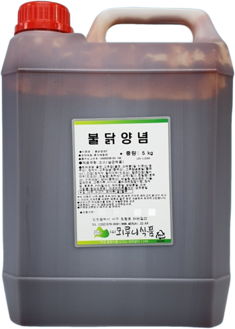 뫼루니식품 불닭양념 5KG 불닭소스, 1개