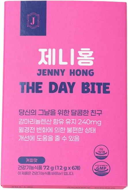 제니홍 그날 전 6일 루틴 감마리놀렌산 초콜릿형 건강기능식품, 6개, 12g - 쿠팡