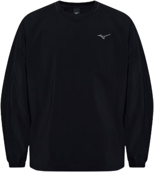 미즈노 공용 맨투맨 부드러운 베이직 기본 깔끔한 레이어드 긴팔티셔츠