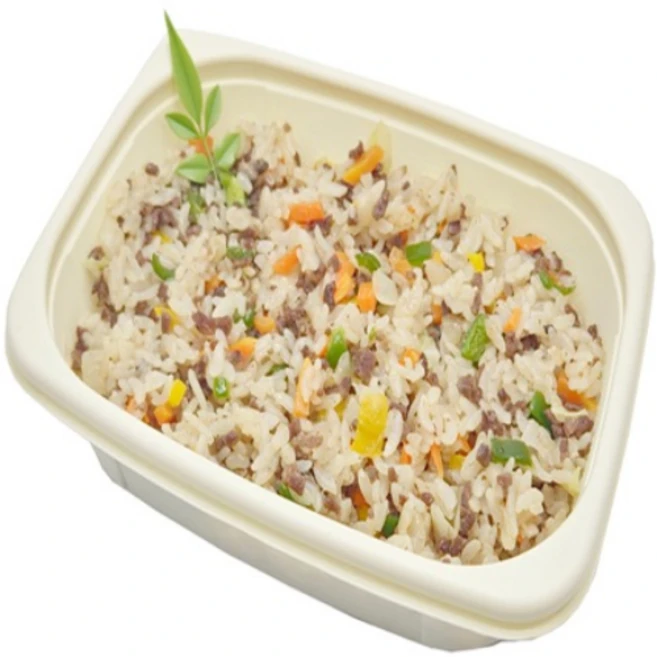 [ 소고기 볶음밥 350g ] 갑상선암 수술 후 방사성 동위원소 치료 준비 위한 음식 - 정제염 사용, 1개 - 쿠팡