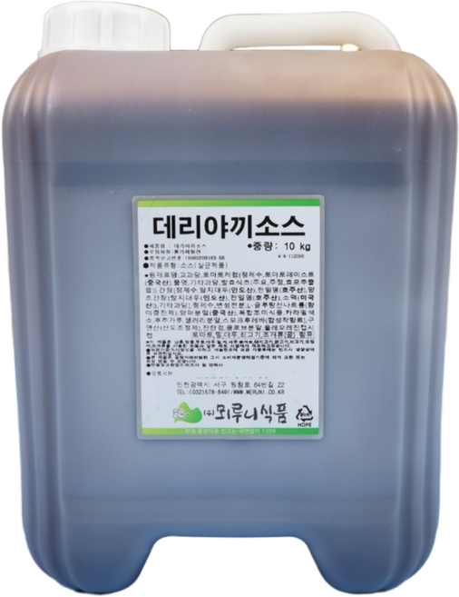 뫼루니식품 달달 닭꼬치 데리야끼소스 10KG, 1개