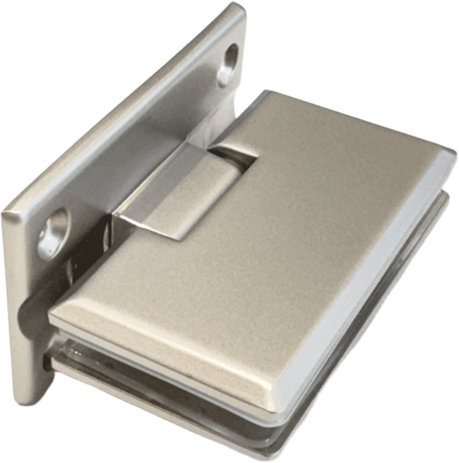 강화유리 욕실 샤워부스 T경첩 니켈 유리문 힌지 스테인리스 유리파티션 부속, 1개, T경첩 니켈(타공4홀)