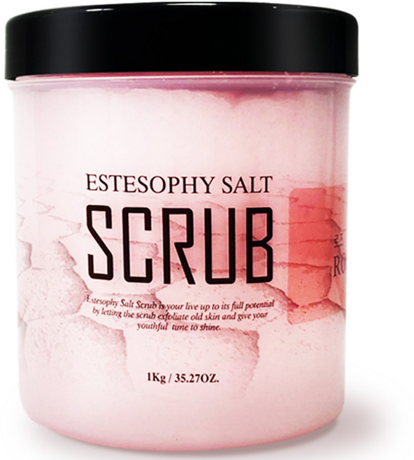 에스테소피 바디 스크럽 솔트 솝 로즈 로즈장미, 1kg, 1개