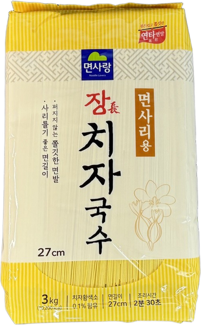 면사랑 장치자국수, 4개, 3kg