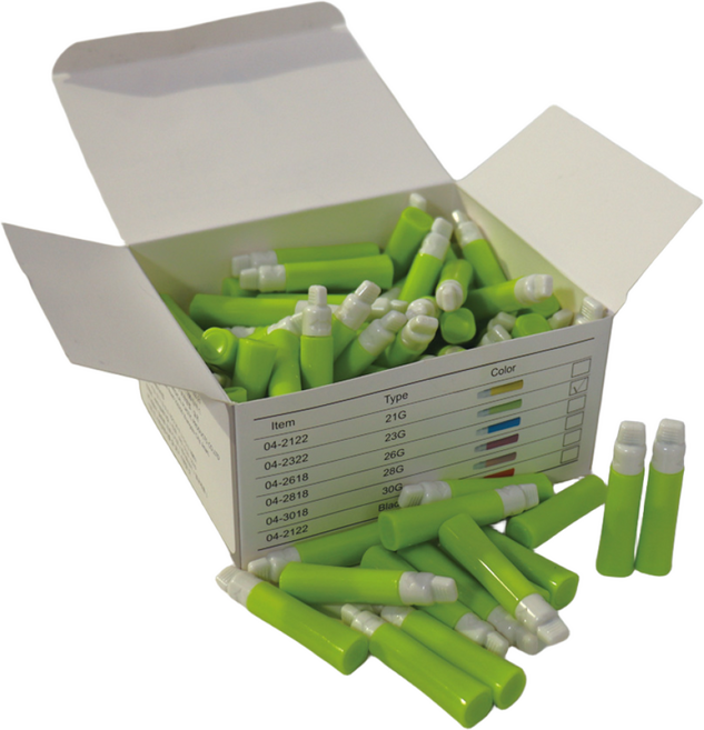 일회용 자동 란셋 23G 안전 랜싯 세이프티 란셋, 100개입, 1개