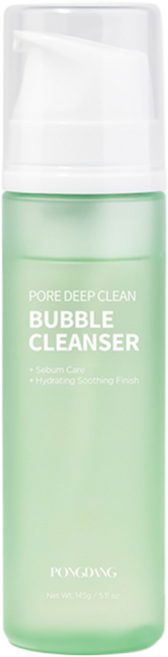 퐁당 포어 딥 클린 버블 클렌저 여드름 기능성 청소년 약산성 폼클렌징, 145g, 3개