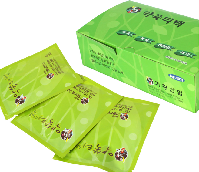 국내산 100% 애엽 약쑥 족욕 좌욕제 20개입 혈액순환 만성피로 입욕 반신욕 쑥티백 좌훈제, 1개