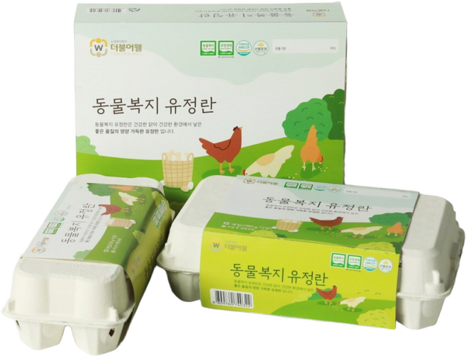 난각번호 2번 동물복지 유정란 30구, 1개