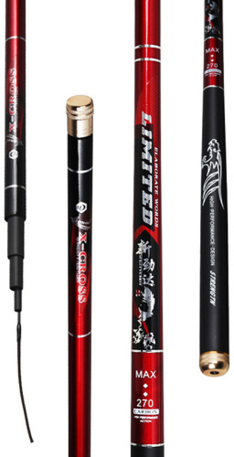 경신대물 중국낚시대 레자케이스 포함 1.5칸-5.5칸, 2.2칸(3.9m)