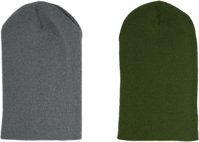 1+1 국산 고급 비니 무지 남녀공용 롱비니