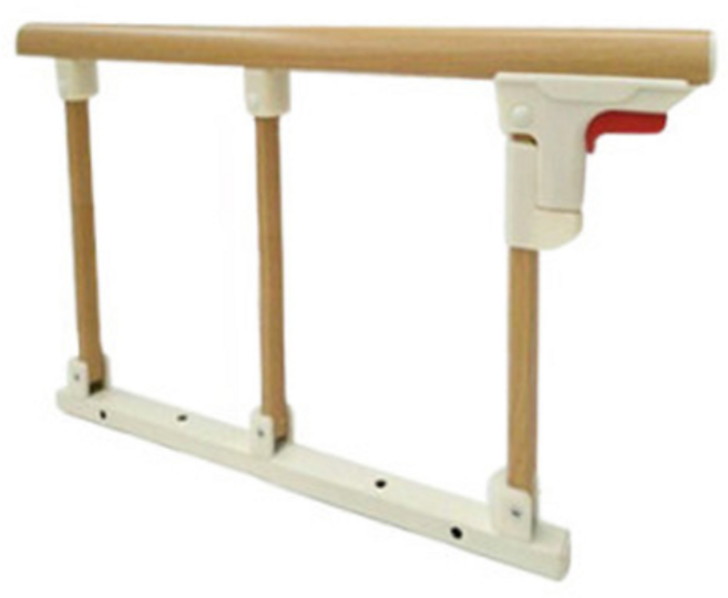 침대 안전가드 낙상방지용 노약자 환자 보호 접이식 안전바, 3칸