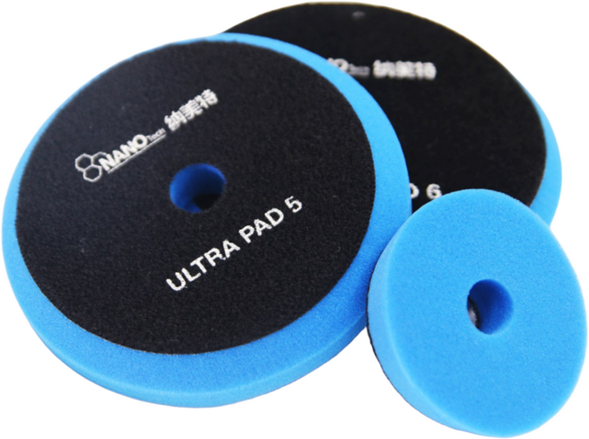 나노텍 폼패드 도장면 마무리용 소프트타입 광택패드 3인치 (수입차 OK), 1개, 혼합색상