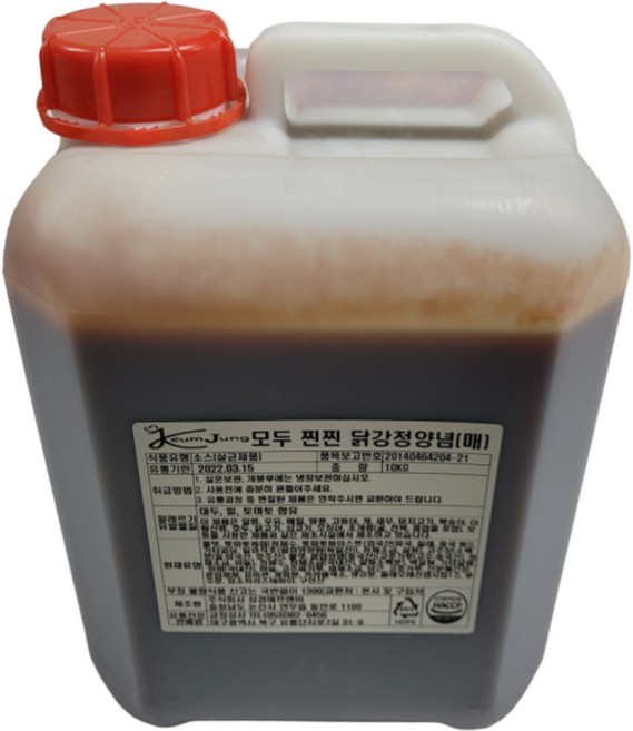 상경식품 모두찐찐 닭강정양념 매운맛 10KG, 4개