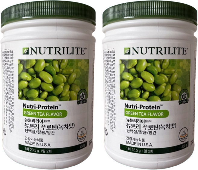 뉴트리라이트 파이토 프로틴 녹차맛, 2개, 23.5g
