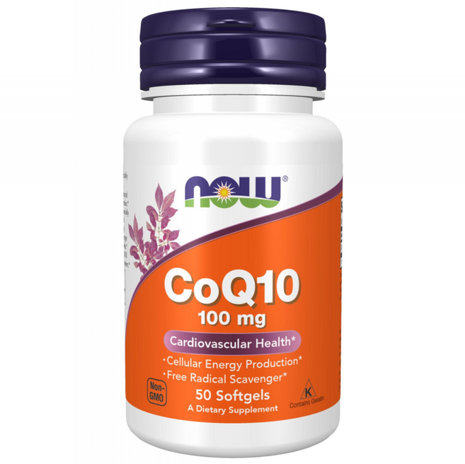 나우푸드 CoQ10 100mg 소프트젤, 1 Count (Pack of 1), 1개