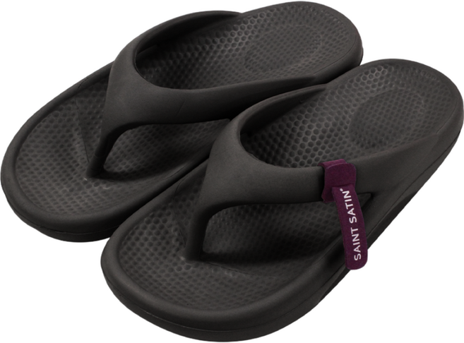 세인트새틴 브린 플립 플랍 쿠션 슬리퍼