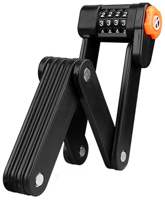 link lock 자전거번호키자물쇠 자전거 관절락 킥보드 도난방지 잠금장치 시건장치, 1개