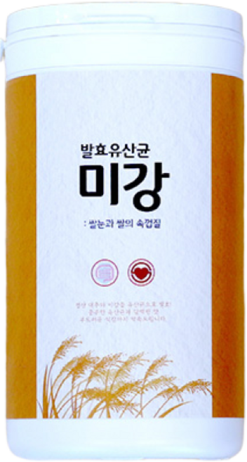 자연의약속 미강 유산균 발효시킨 쌀겨 쌀눈 미세망분쇄 부드러운 식감 GAP인증시설 도정 맛있는 발효유산균 미강, 4개, 500g