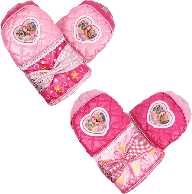 19SG-J03 4 쥬쥬 리본 스키 엄지 장갑 S