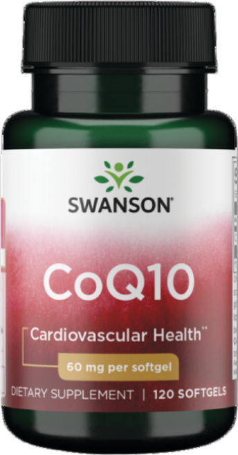 스완슨 코엔자임큐텐 60mg 소프트젤, 1개, 120정