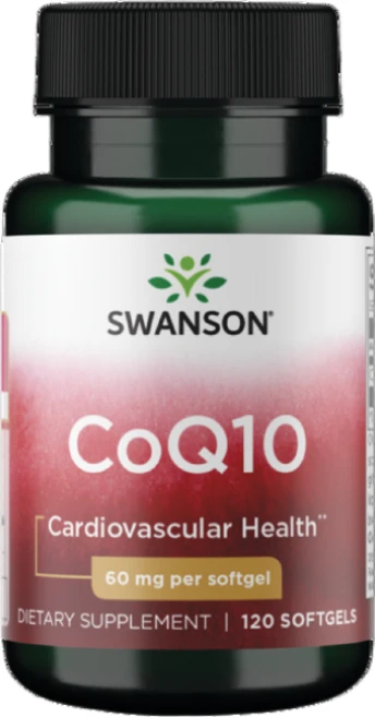 스완슨 코엔자임큐텐 60mg 소프트젤, 1개, 120정 - 쿠팡