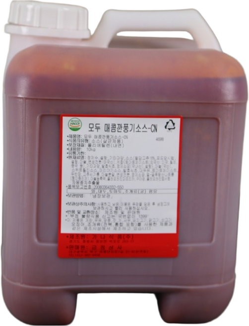가나식품 모두매콤 깐풍기소스 깐풍소스 10KG 치킨, 1개