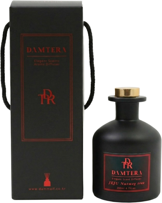 [담테라] 엘레강트 고급 아로마디퓨저 200ml 1+1 6종향 선물용, 블루그레이-블랙체리, 시크블랙-제주 비자나무