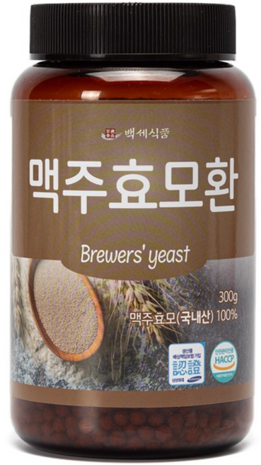 백세식품 맥주효모환 300g, 1개