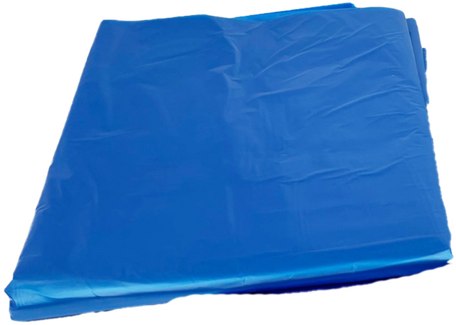 대형 분리수거 평판 봉투 청색, 100L, 50개