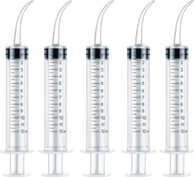 시즌마루 소동물 파충류 피딩용 주사기 5P, 5P 1세트