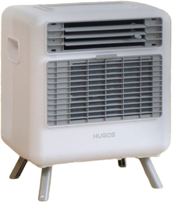 휴고스 미니 캠핑에어컨 2024년 신형 원룸 작은방 소형사무실 화이트 BCA-T3000, BCA-T3000(전용가방2종 증정)