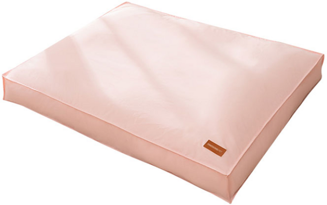 딩동펫 반려동물 사계절 딥슬립 사각 방석 쿠션, 핑크, 1개